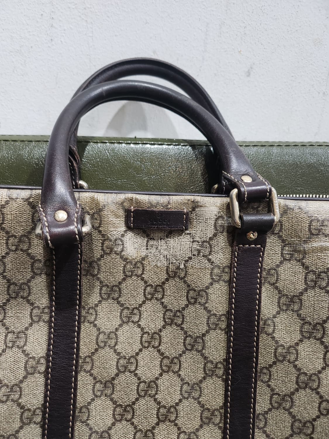 구찌 GG 캔버스 서류 가방 정품 상품이미지3