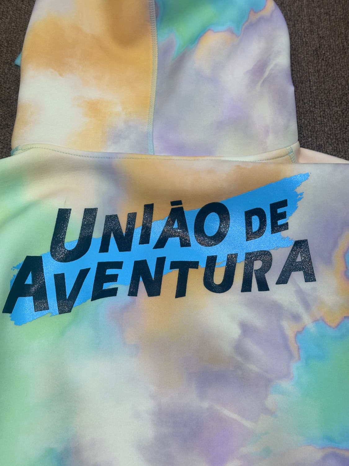 한섬 타임 타이-다이 네오프렌 오버핏 후드 상품이미지3