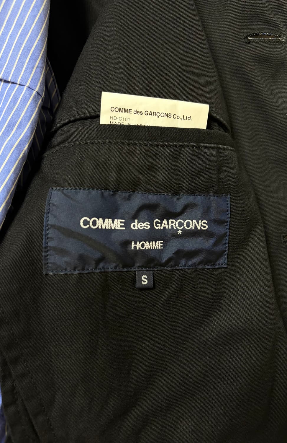 꼼데가르송 옴므 코트 상품이미지5