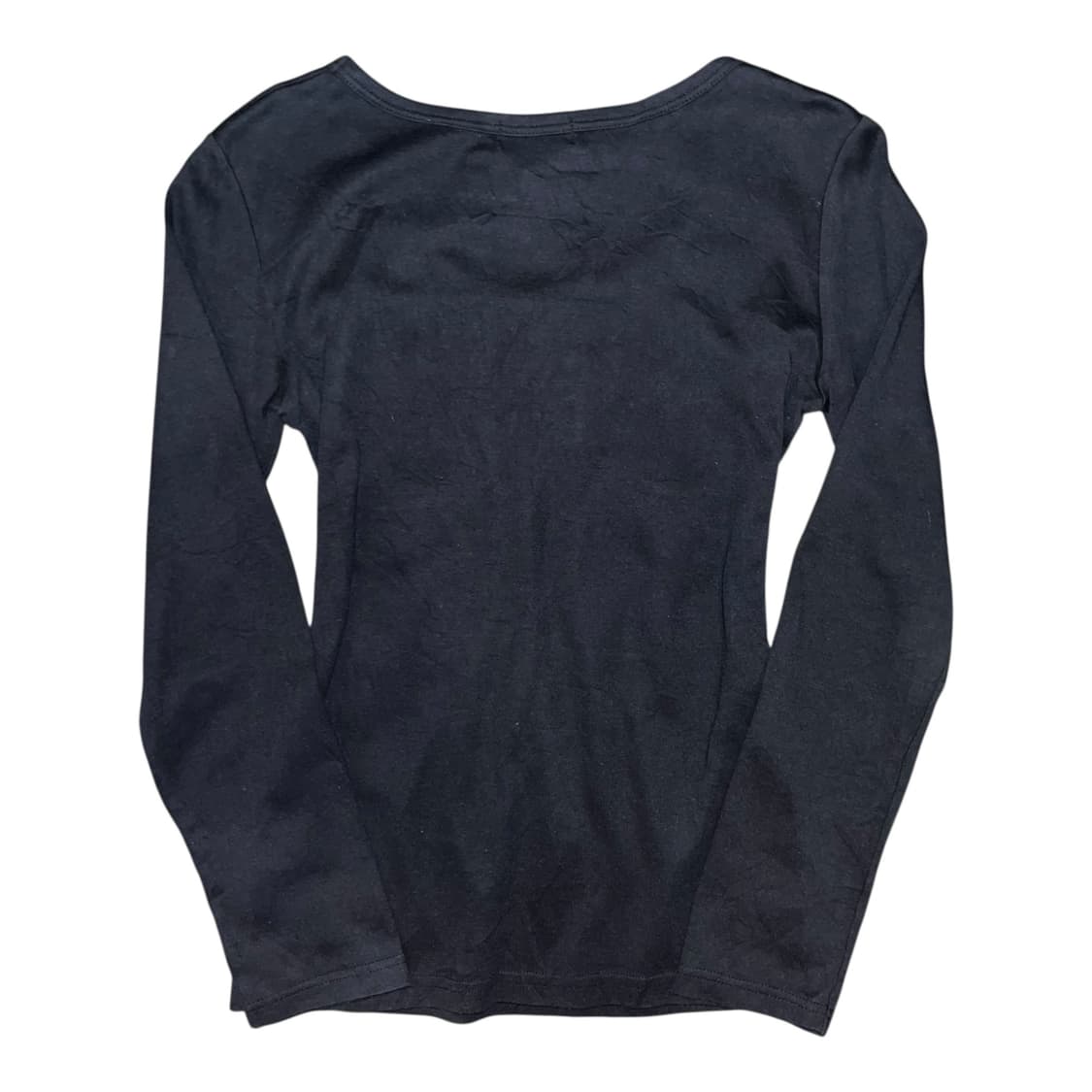 SUGAR BABE 고양이퍼리본포인트 프린팅 긴팔티 갸루y2k 상품이미지3