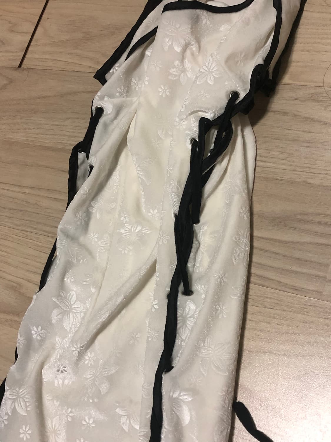 큐빈티지 오리엔탈 아이보리 치파오 원피스 상품이미지2