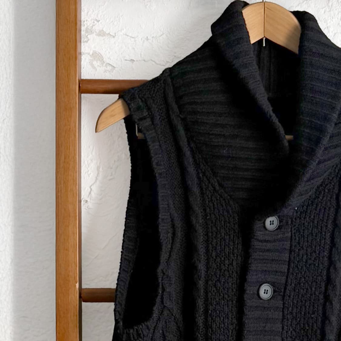 블랙 포레스트 니트 베스트 상품이미지5