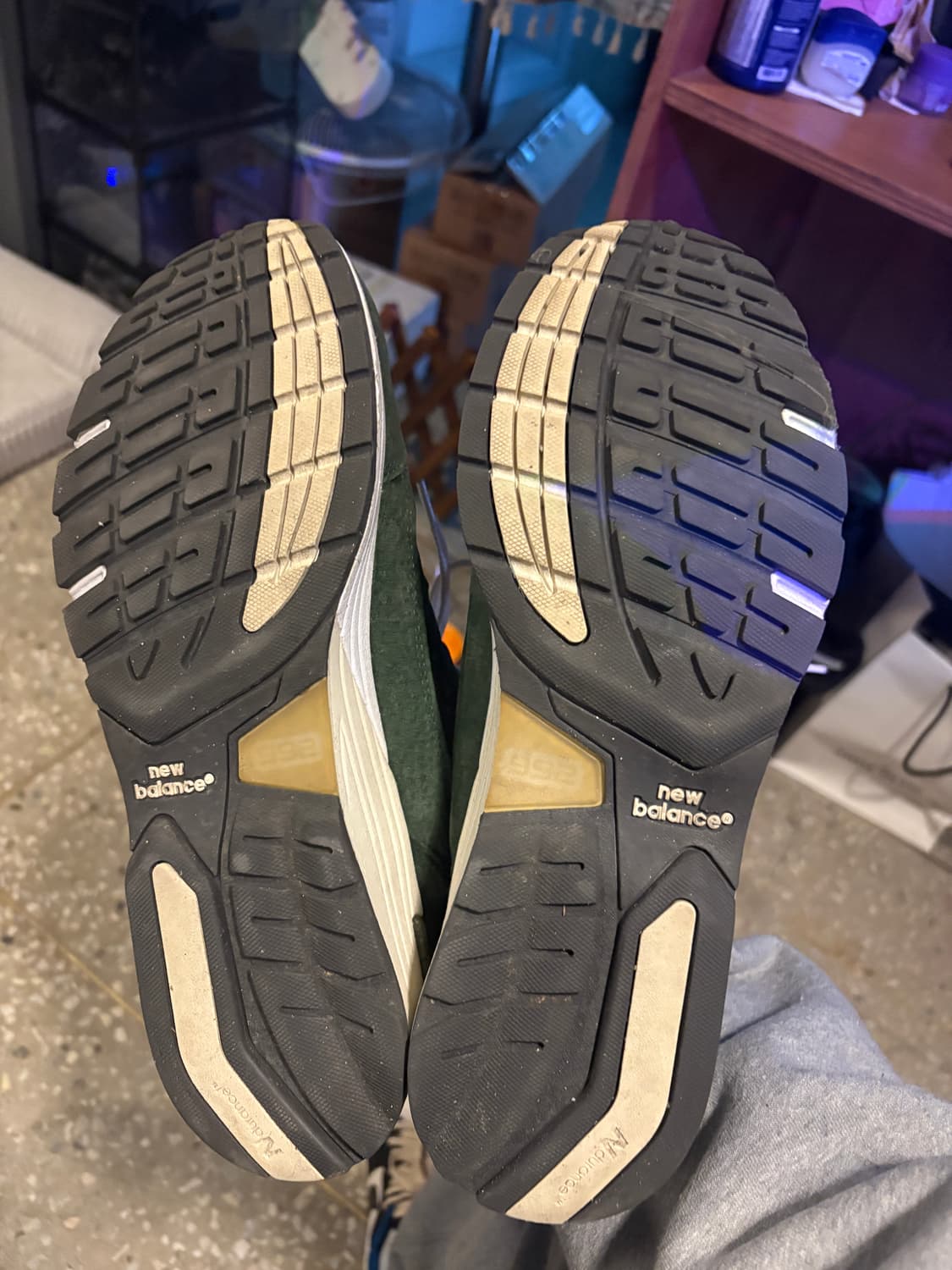 뉴발란스 X 자운드 992 모시그린 280 상품이미지5