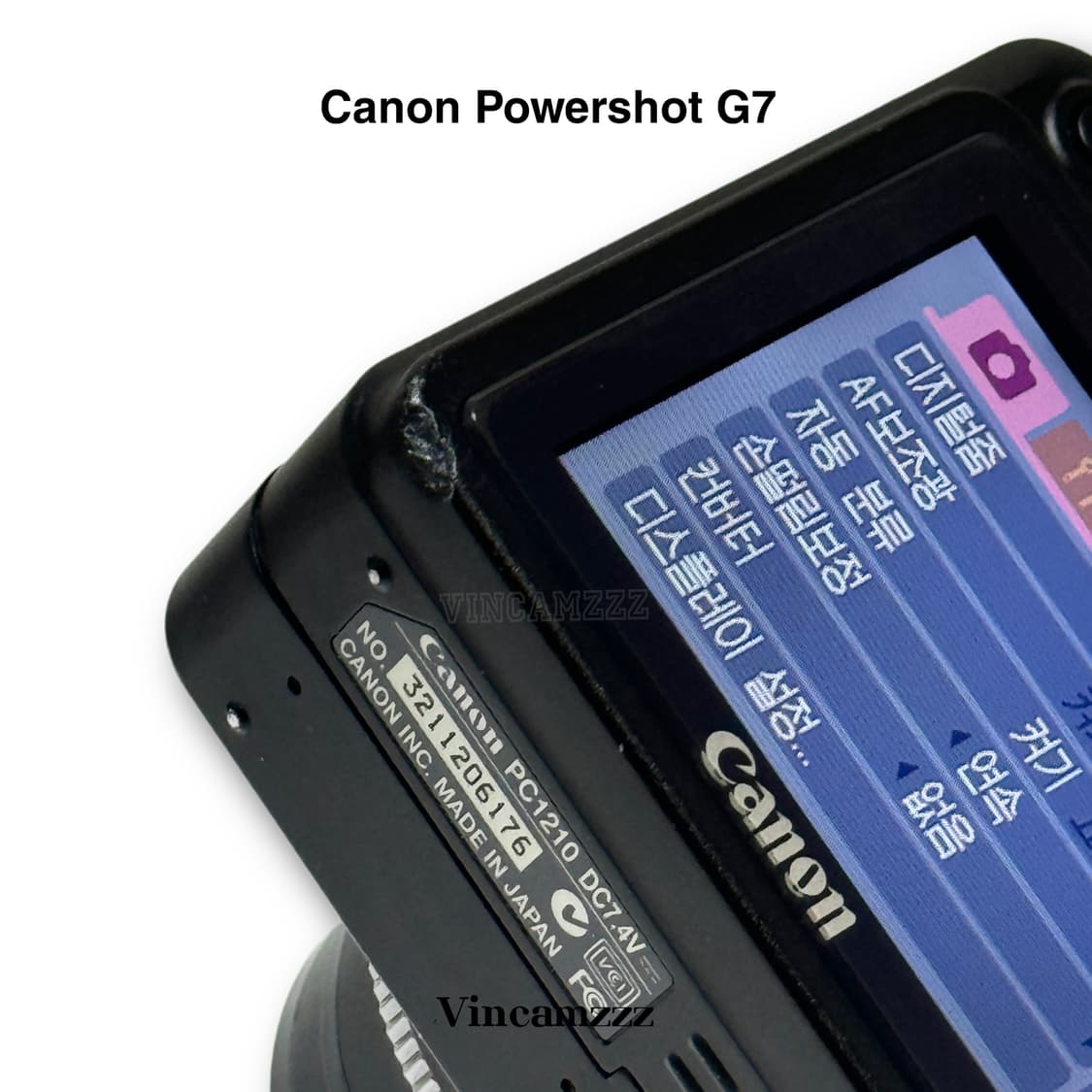 Canon 캐논 Powershot 파워샷 G7 디지털카메라 상품이미지10