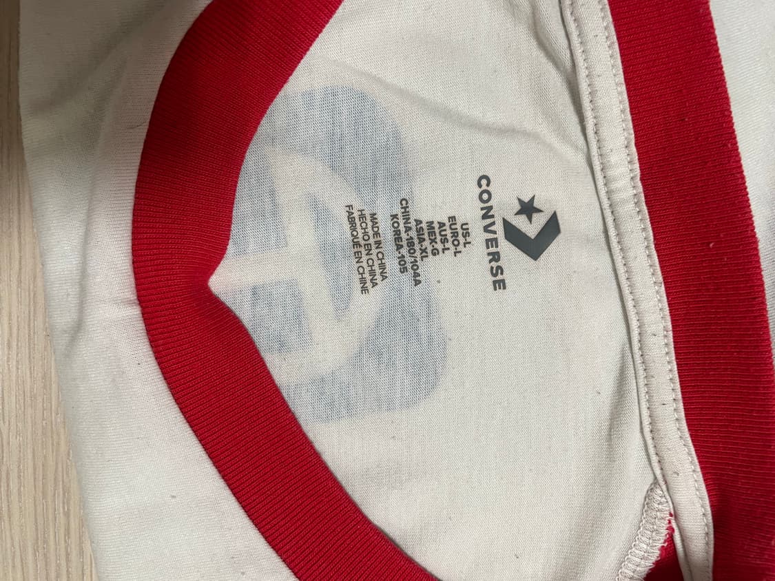 텔파 컨버스 콜랩 리버시블 그래픽 티셔츠 상품이미지4