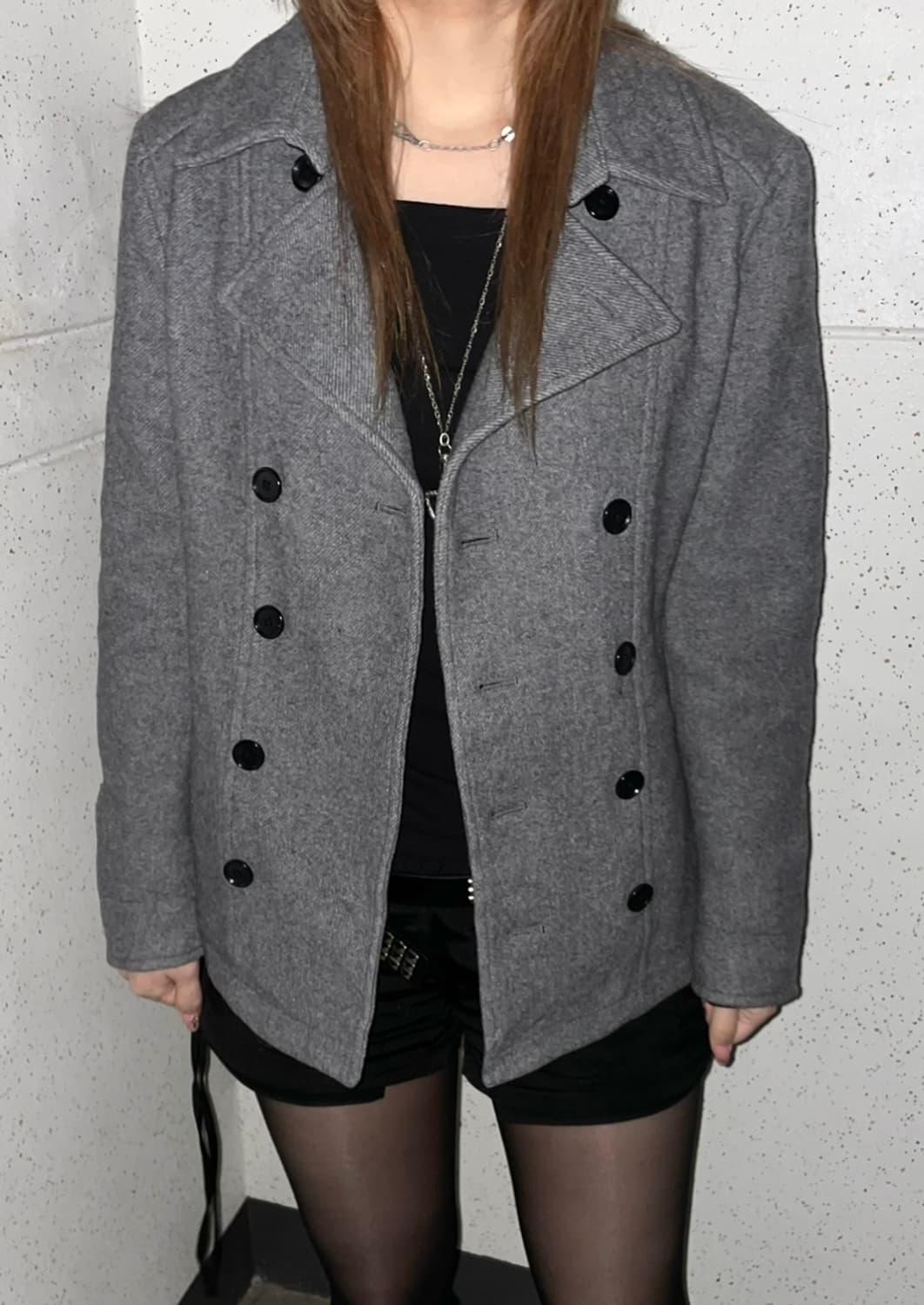 미쉘클랑옴므 하이넥더블브레스트피코트 나폴레옹유니섹스핀터레스트 버즈릭슨st 상품이미지2