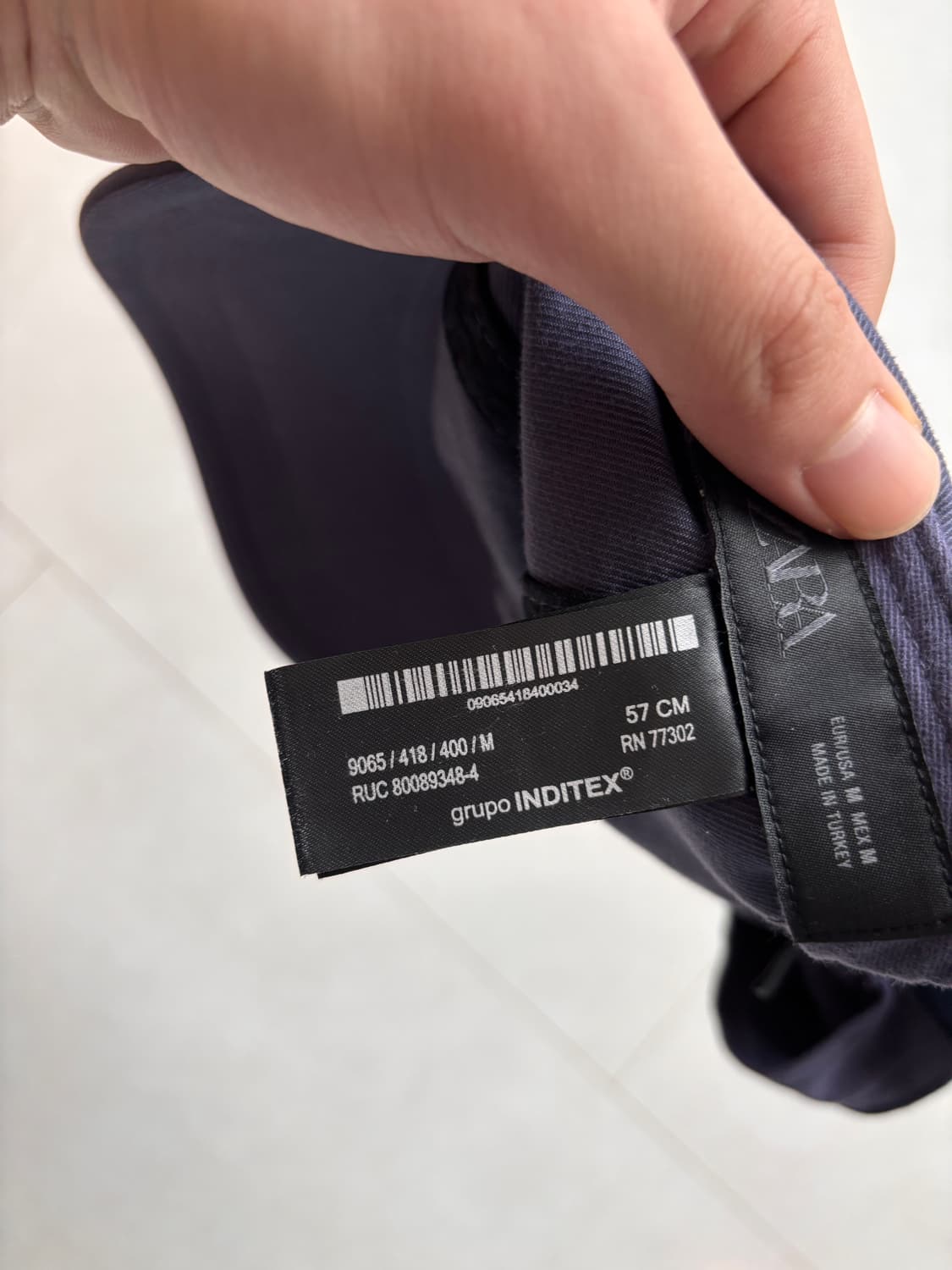 ZARA Faded Navy NY Athletic Cap 상품이미지7