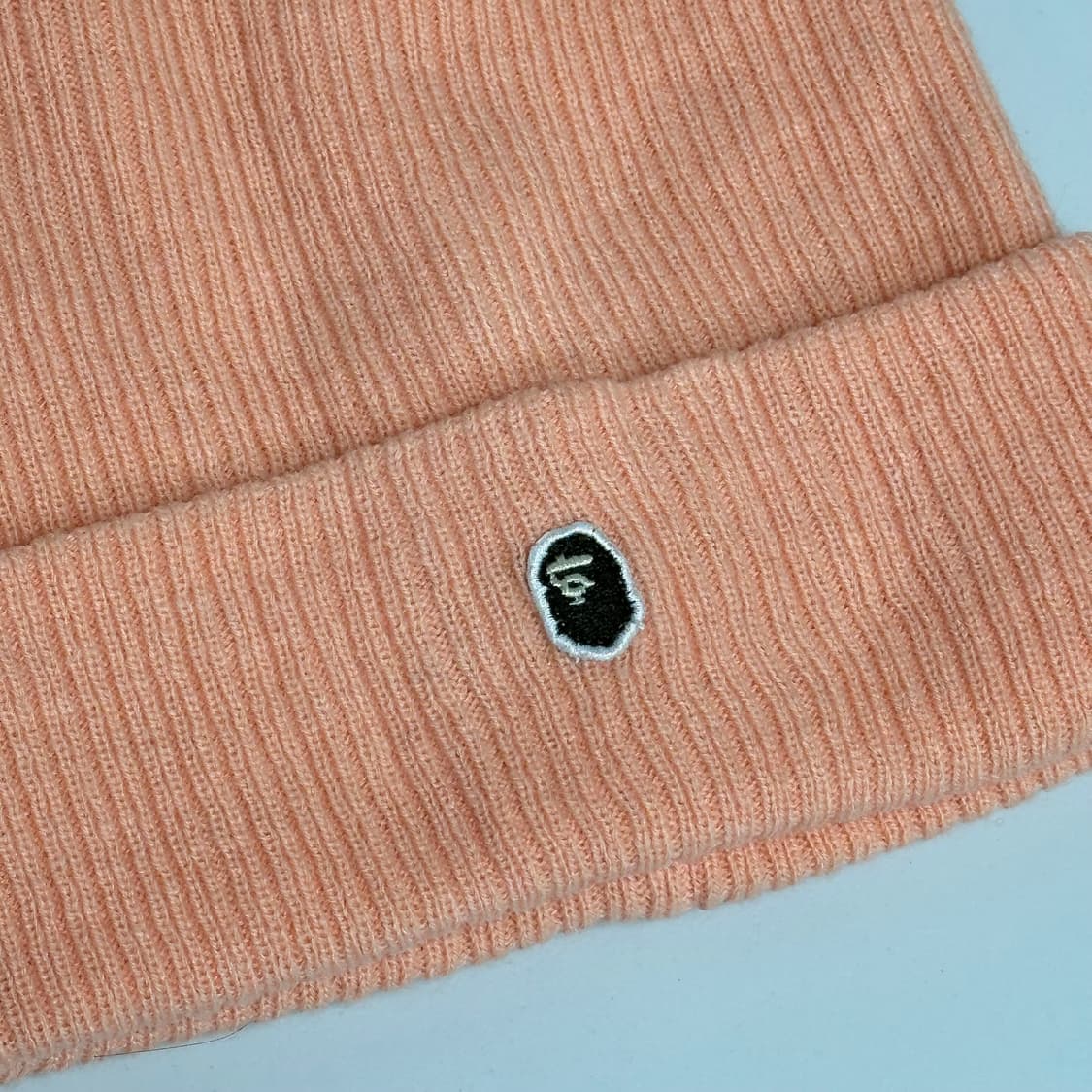 베이프 로고 울 비니 상품이미지2