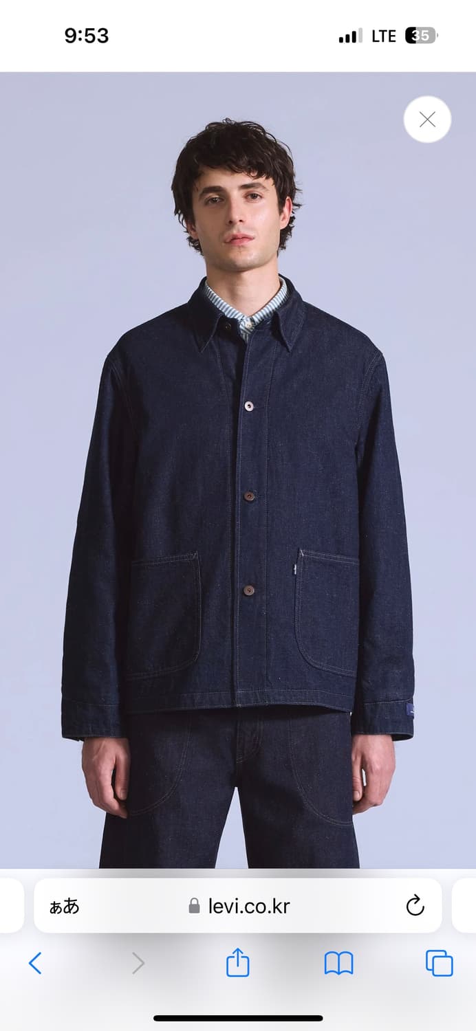 Levi's BLUETAB 코트 상품이미지2