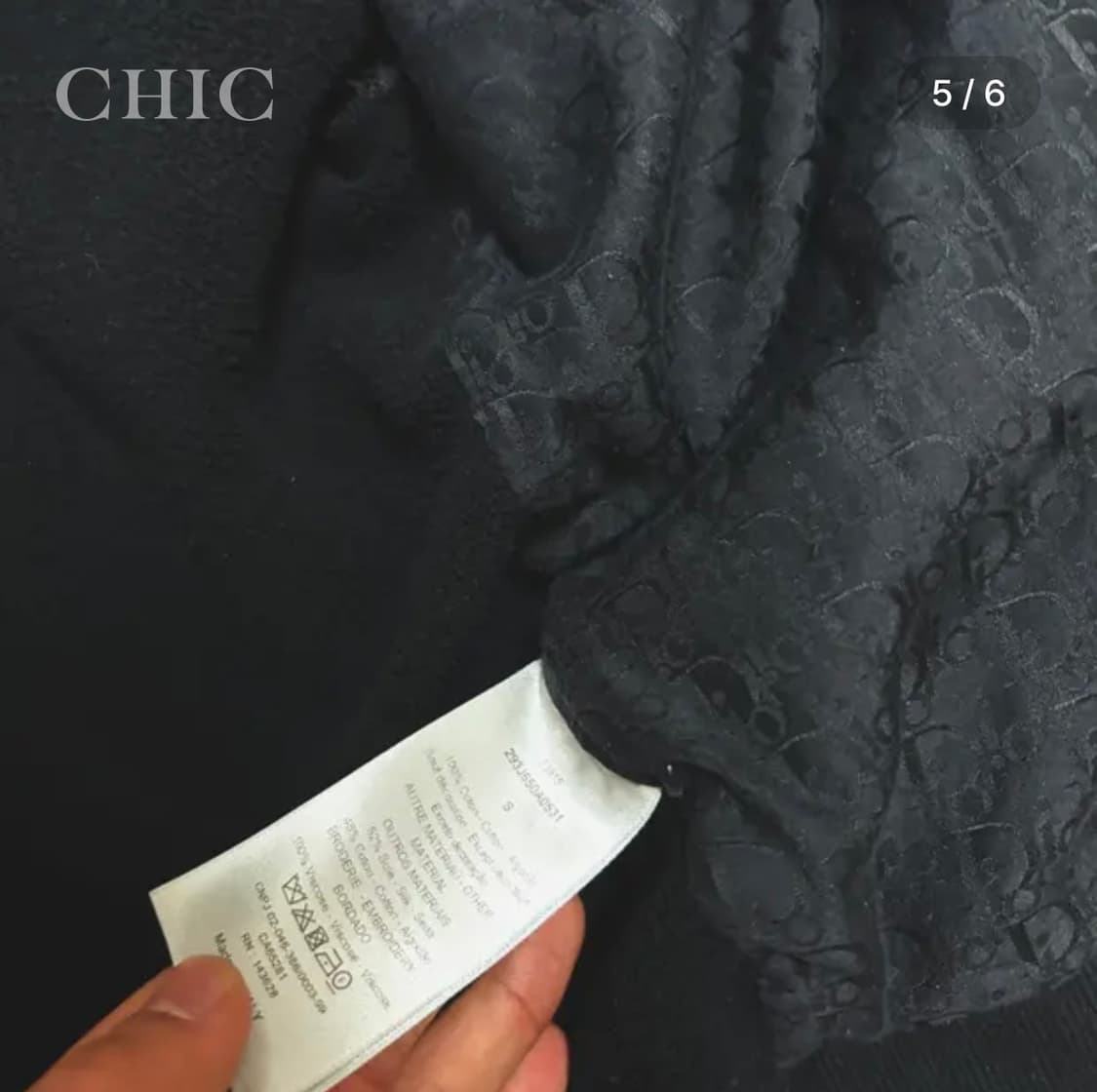 [디올 오블리크 후드집업 | 한정판] 상품이미지5