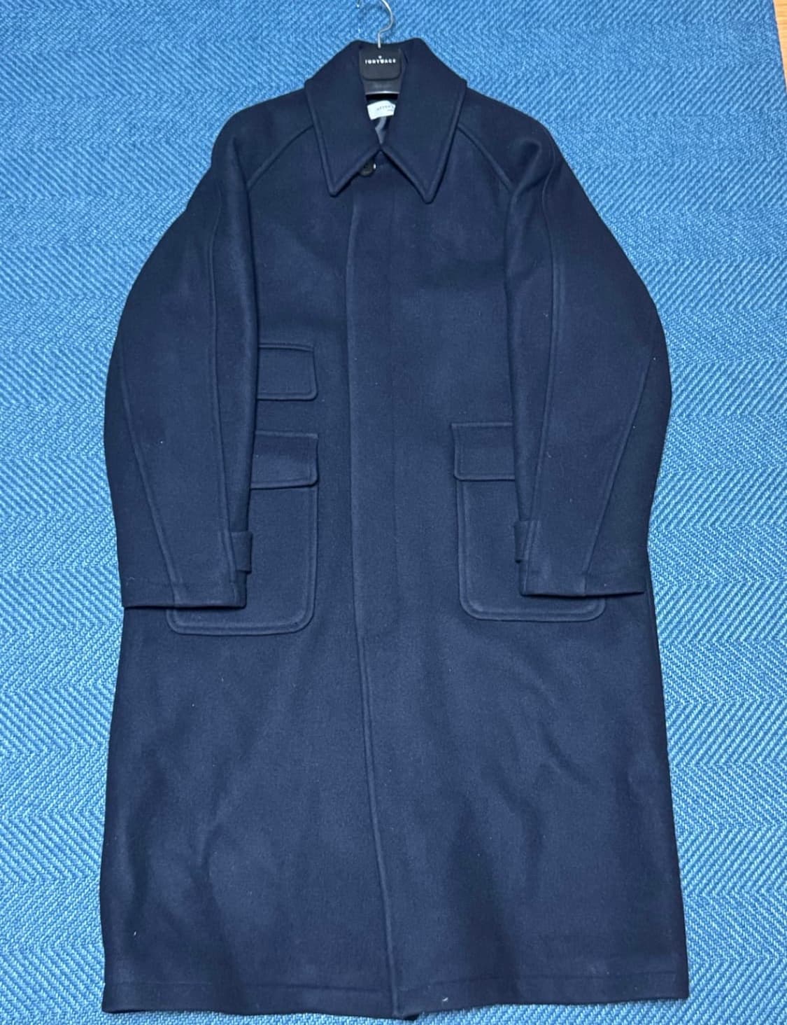 AFTER PRAY 24FW 투어리스트 발마칸코트 네이비 L 상품이미지2