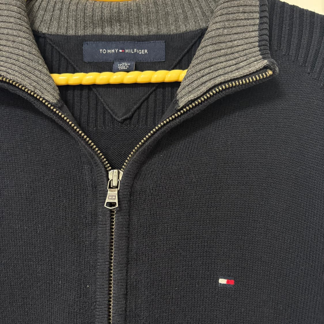 타미 힐피거 니트집업 (네이비) 상품이미지3