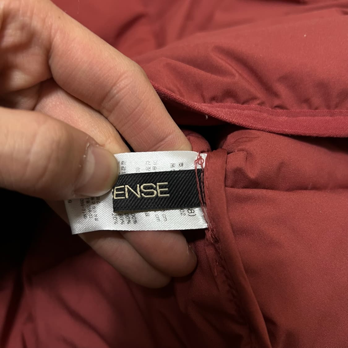 미센스 여성 덕다운 경량 롱패딩 L/100 상품이미지5