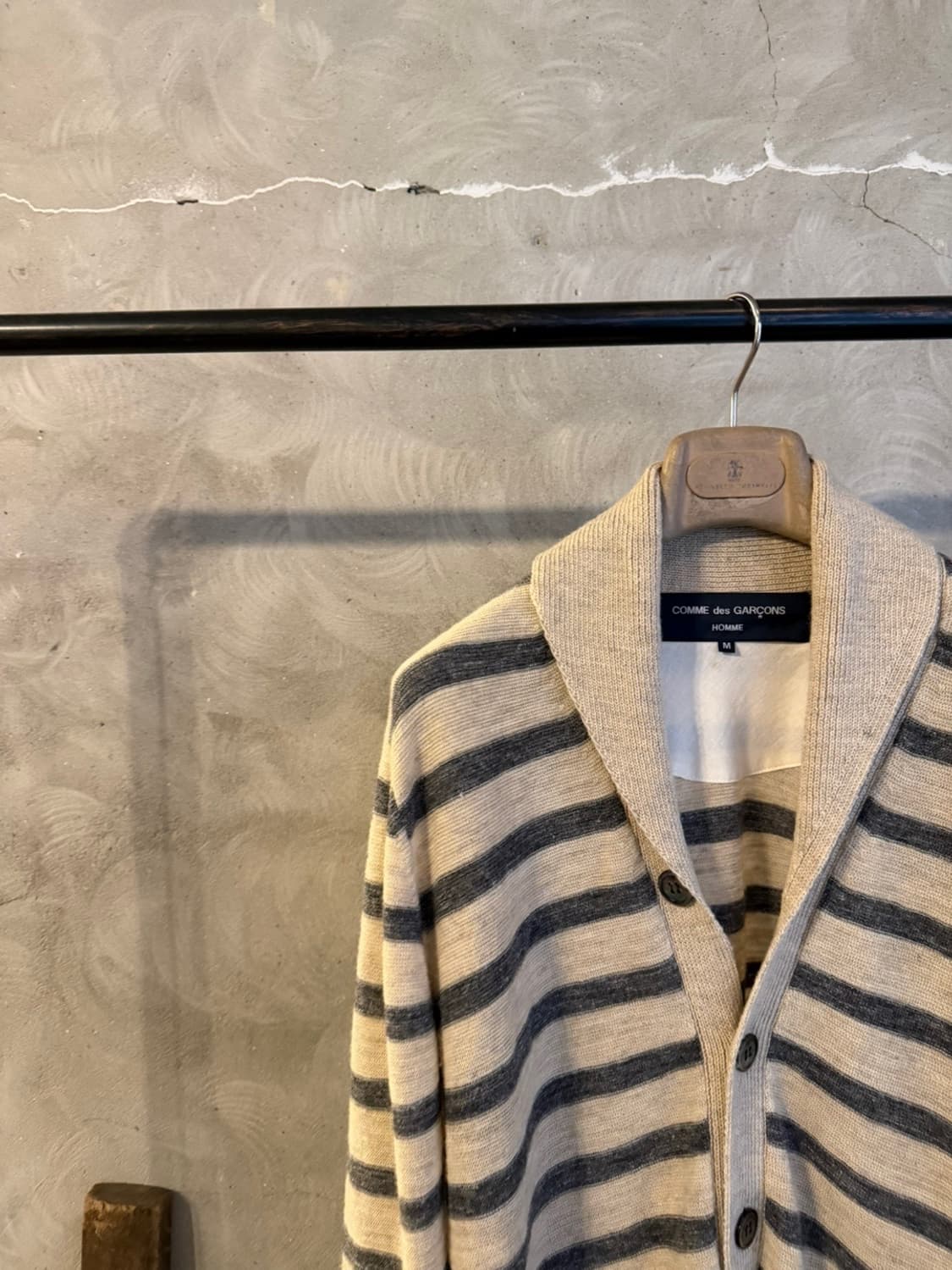 꼼데가르송 숄칼라 가디건 100 상품이미지8