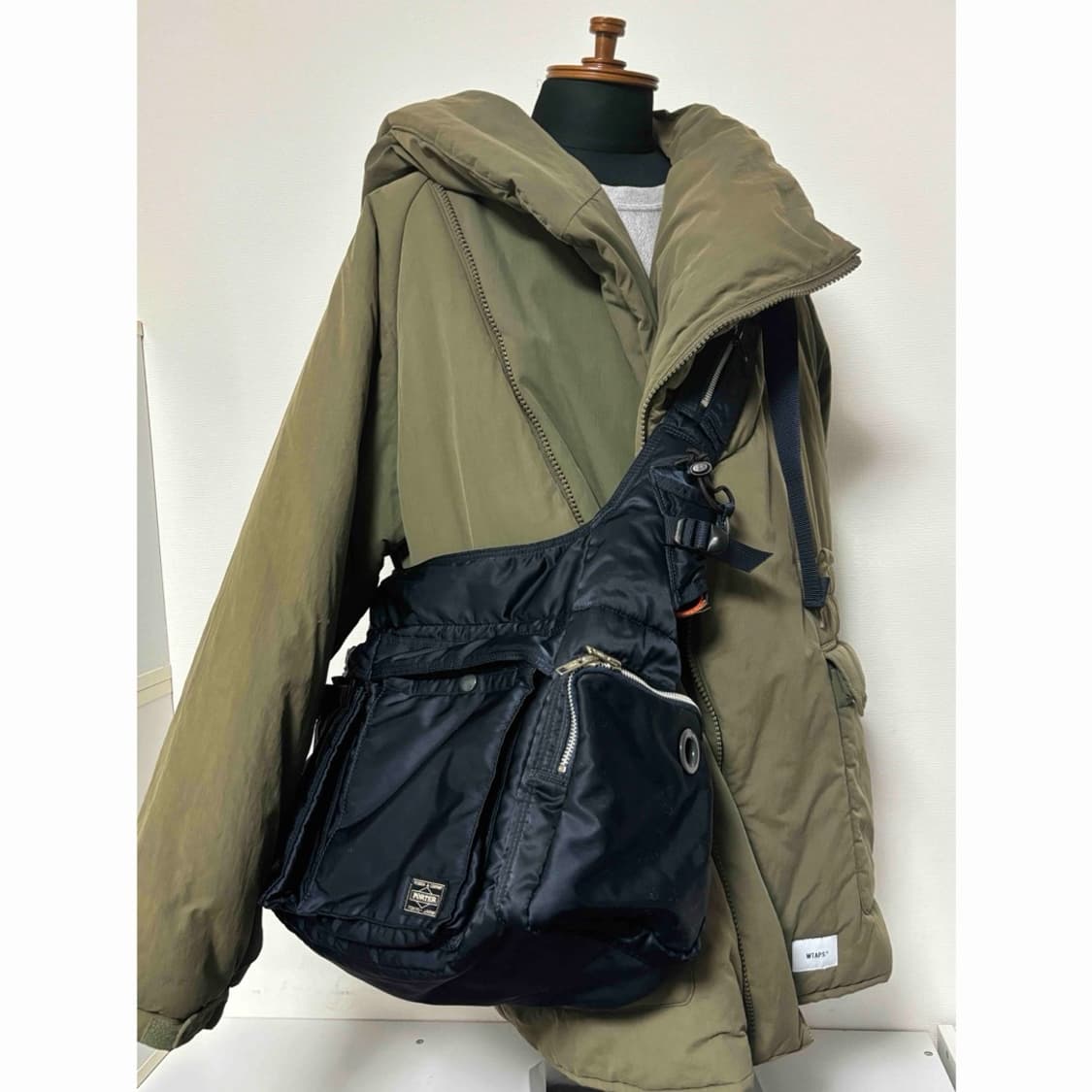 헤드 포터 탱커 나인 숄더백 블랙 판매 상품이미지2