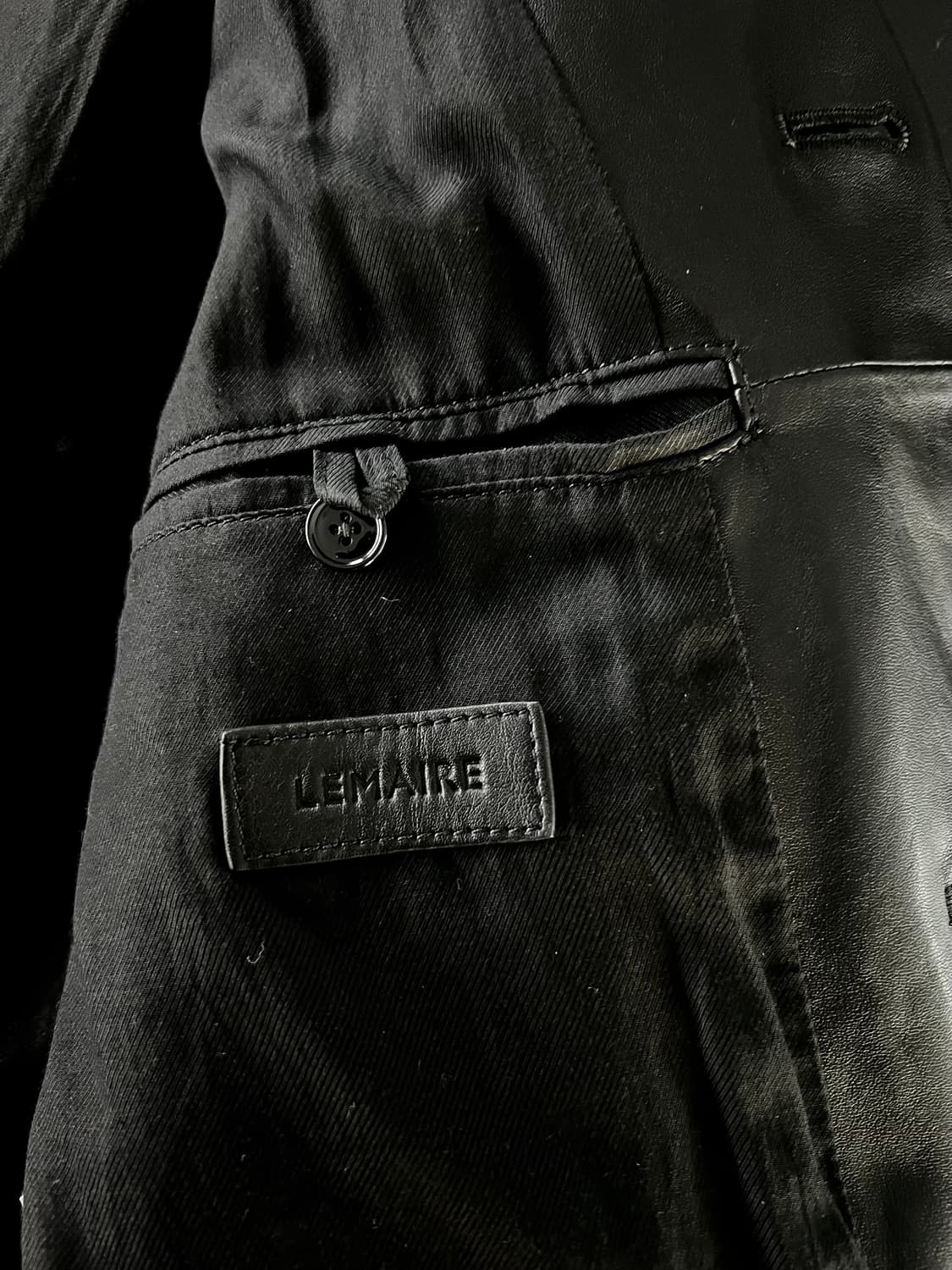 LEMAIRE 르메르 레더 블레이져 상품이미지4