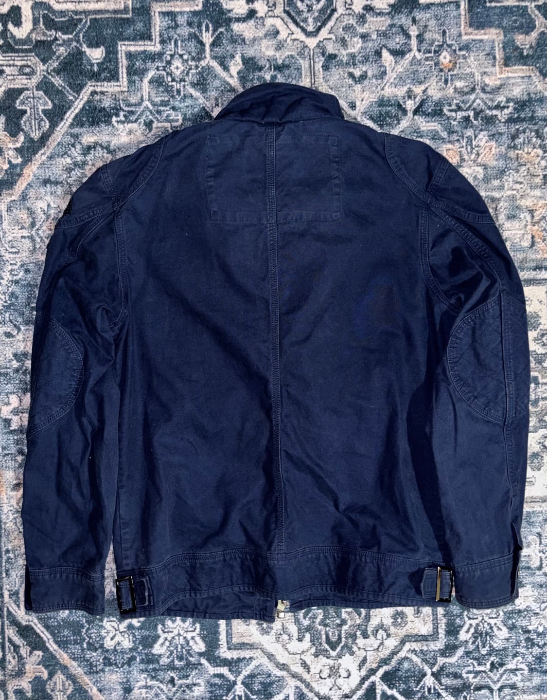 Onirai japan y2k 빈티지 더블 집업 워크 자켓 (데드스탁) 상품이미지4