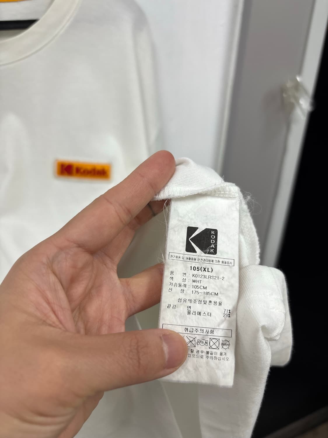 코닥 백로고 반팔티    상품이미지5