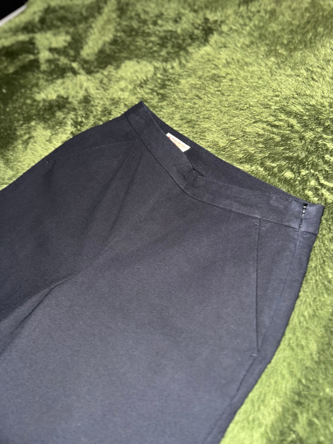 [2] 브룩스 브라더스 레드 플리스 사이드 지퍼 트라우저 블랙 상품이미지2