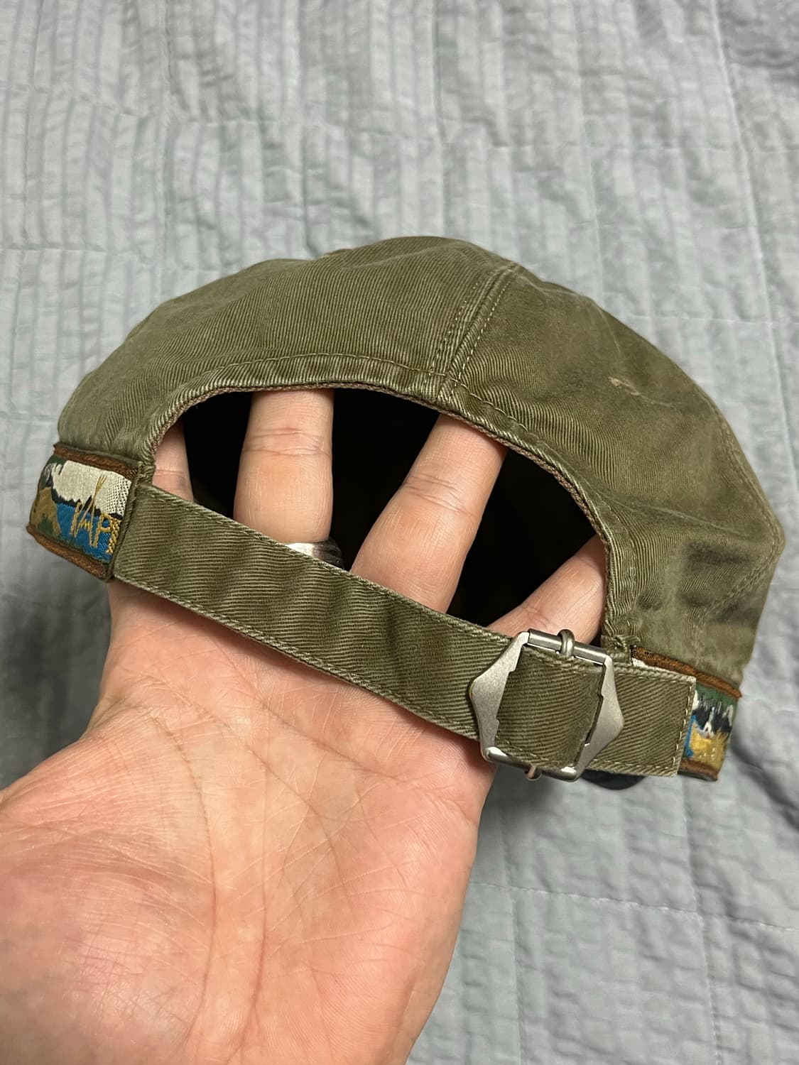 Kapital 캐피탈 무라치노 브림필드 캡 브라운블랙 상품이미지4