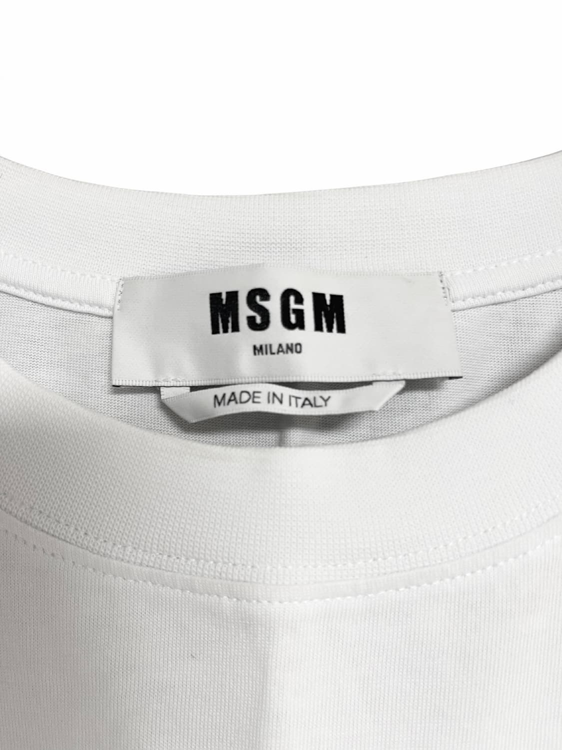 MSGM 밀라노 로고 반팔 티셔츠 L 상품이미지2