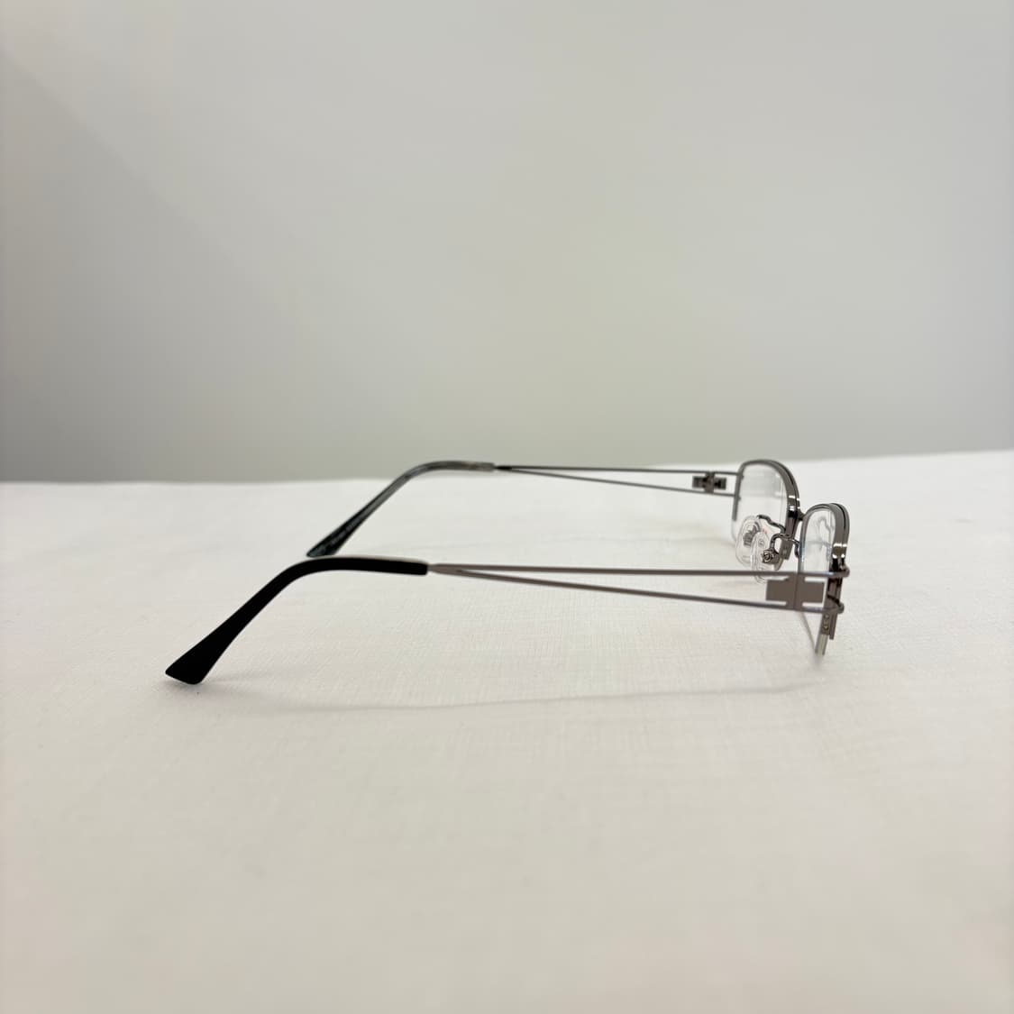 VENETIAN 실버 반무테 빈티지안경 상품이미지4