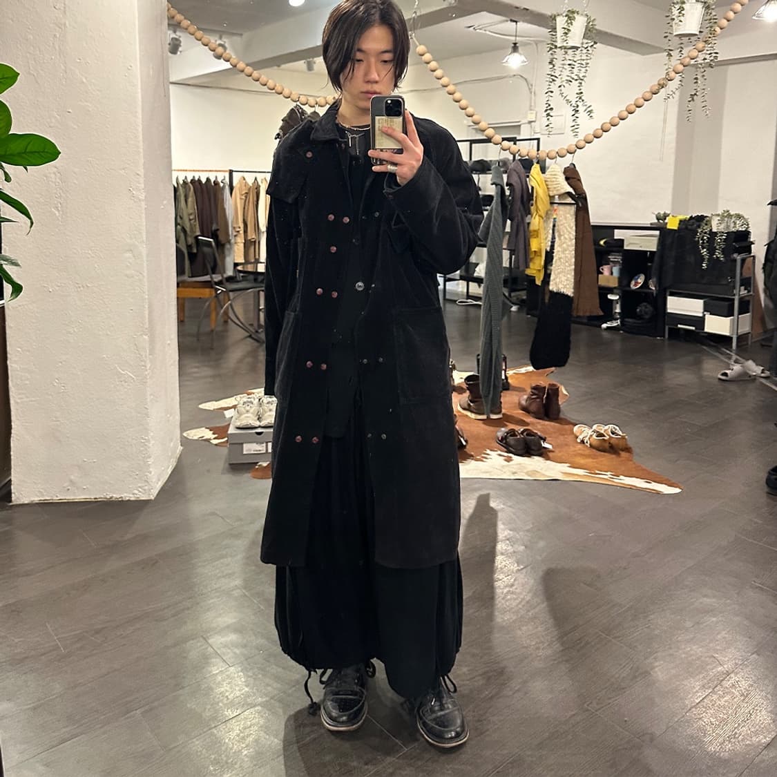 캐피탈 포켓 디테일 코듀로이 코트 상품이미지4