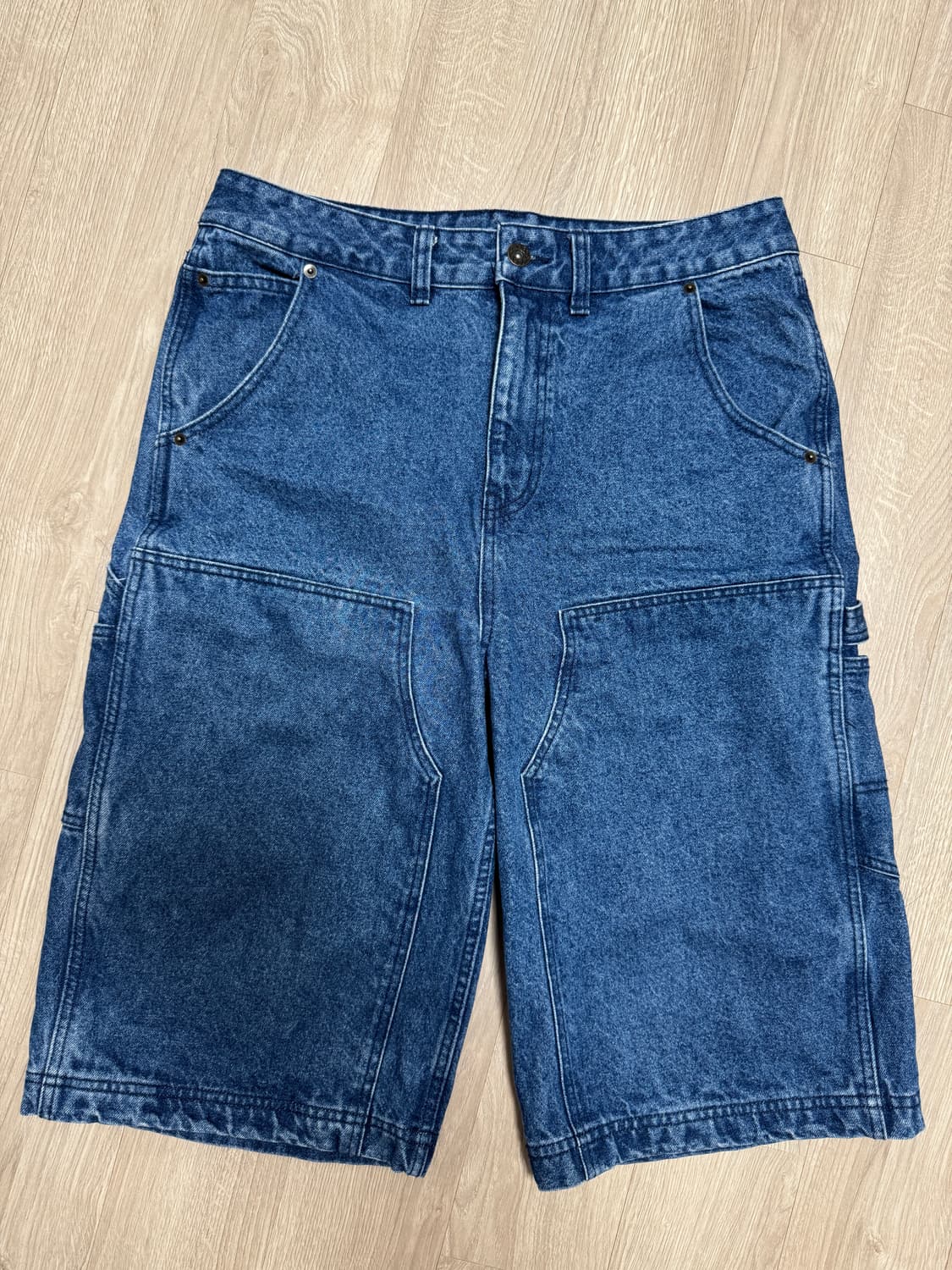 [L]디키즈 더블니 카펜터 데님 쇼츠 상품이미지2