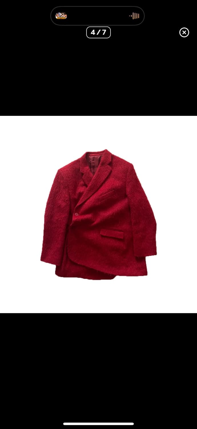 (48) 마틴 로즈 랩 트위스트 블레이저 코트  상품이미지3