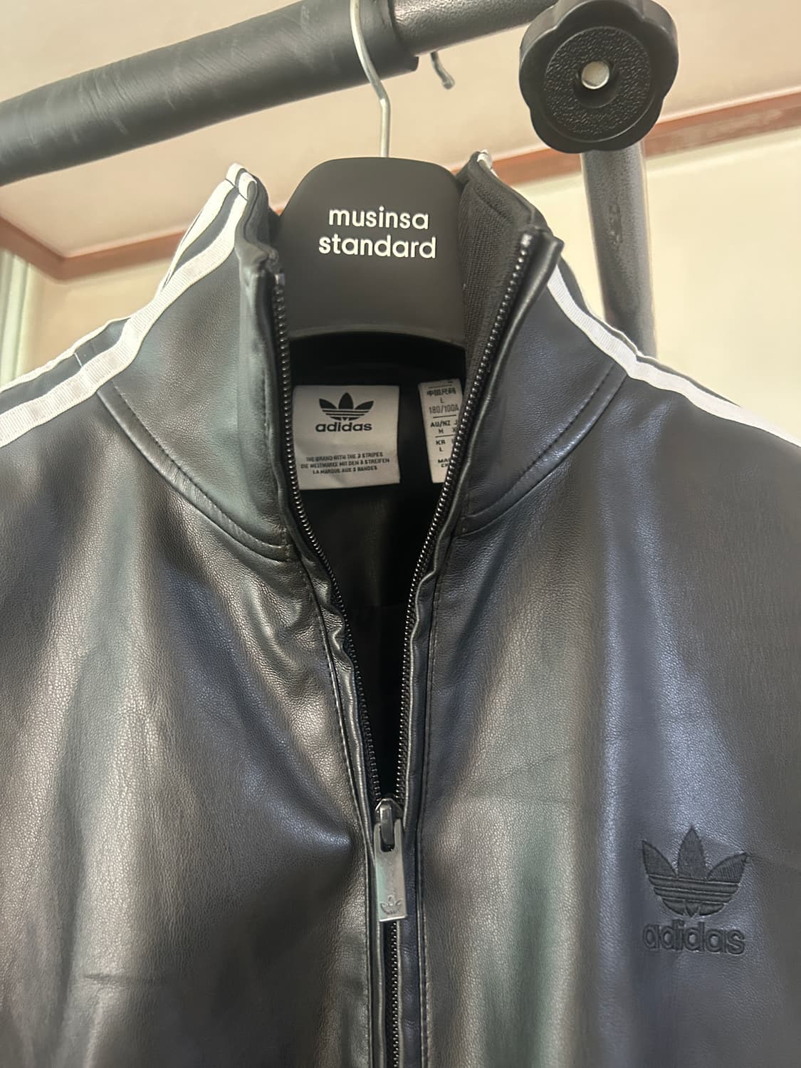 [L] 아디다스 포우 레더 파이어버드 트랙수트 자켓 L 사이즈 상품이미지2