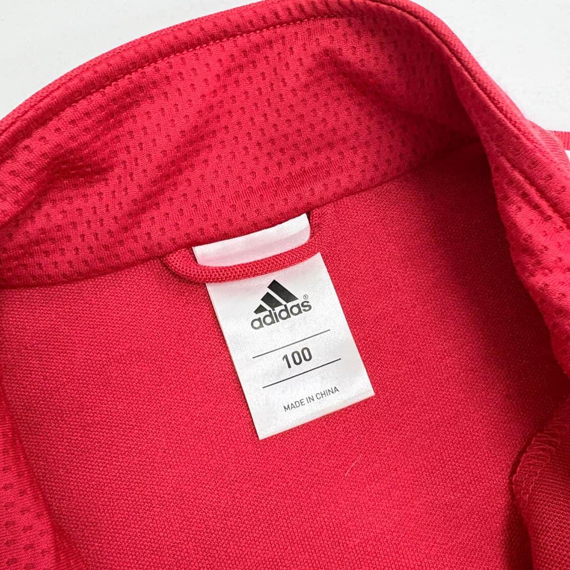 아디다스 딮버건디 마샬아츠 걸즈 트랙탑 희귀져지(100) 상품이미지4