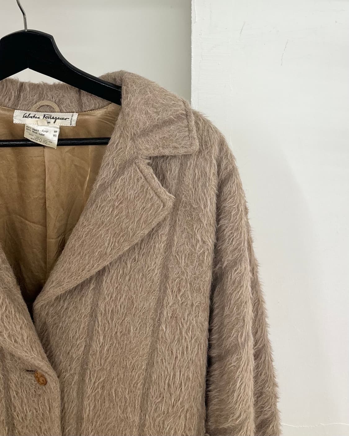 페레가모 브라운 텍스쳐드 자켓 상품이미지4