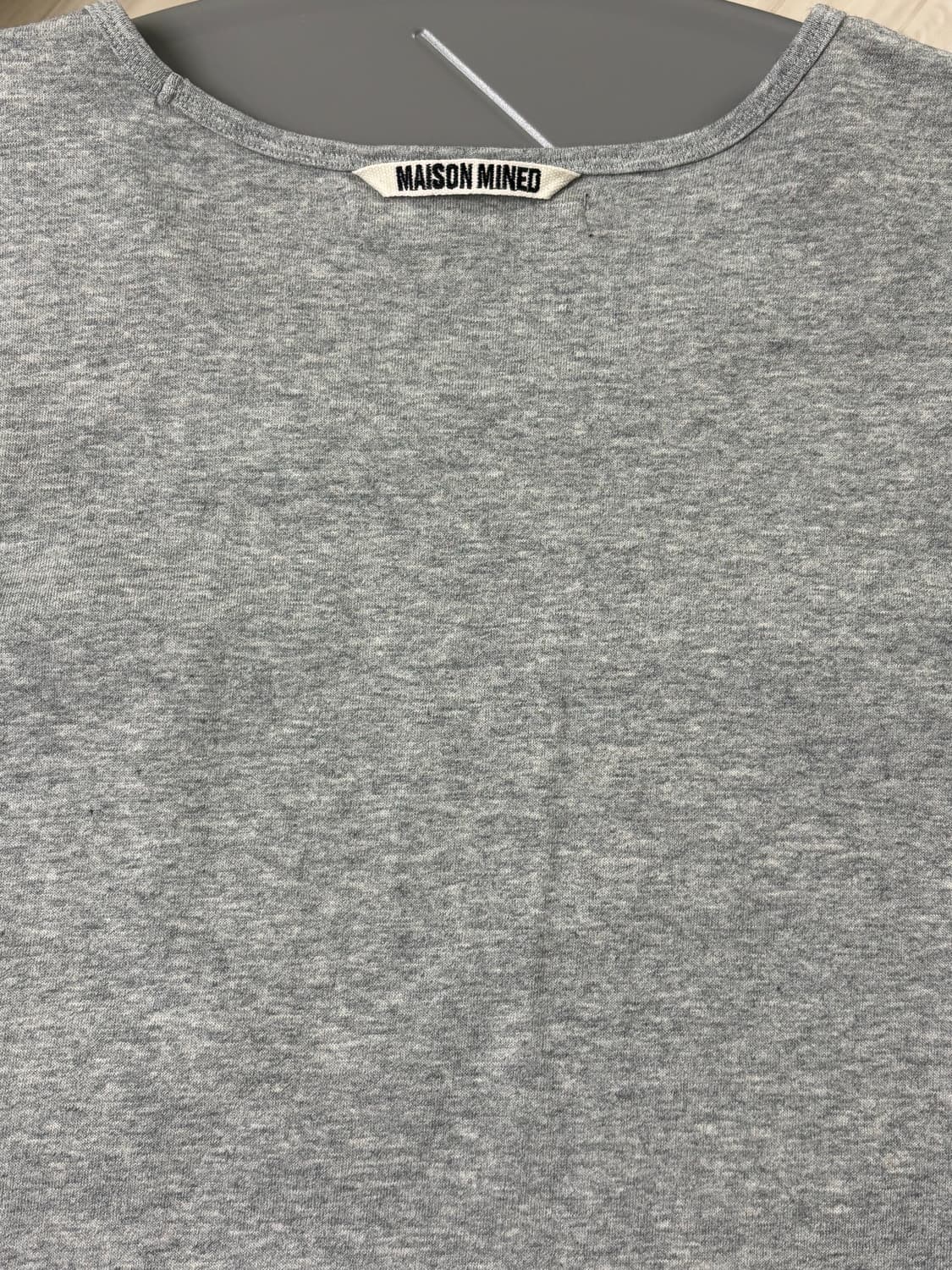 (L) 메종미네드 U넥 베이직 2팩 반팔 티셔츠 상품이미지9