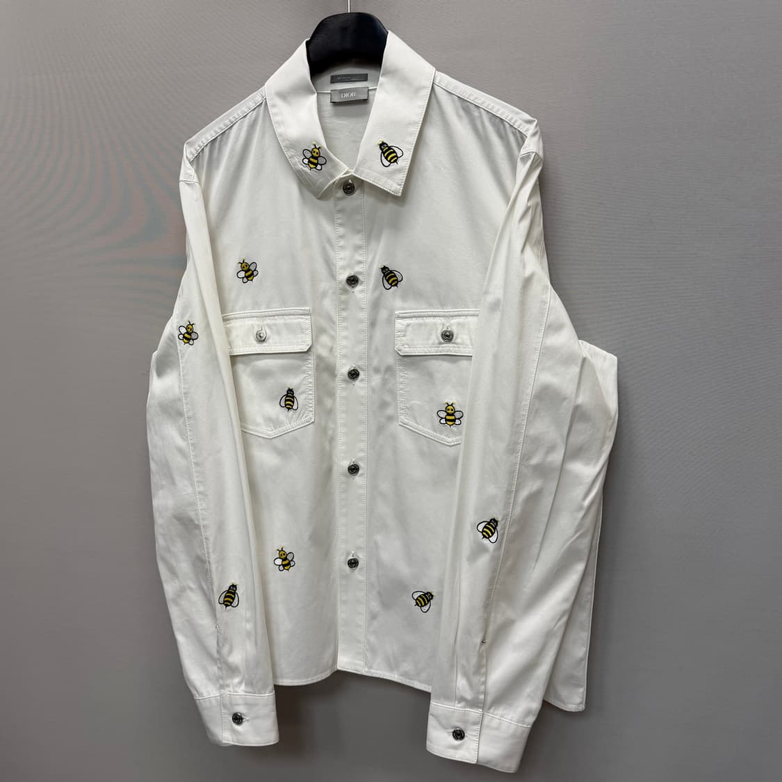 디올 x 카우스 꿀벌 자수 셔츠 ( 105~110 ) 상품이미지3