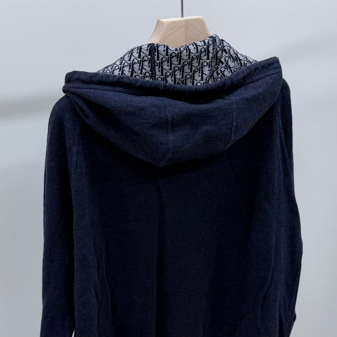 [S급/2XL] 디올 오블리크 캐시미어 후드집업 상품이미지5