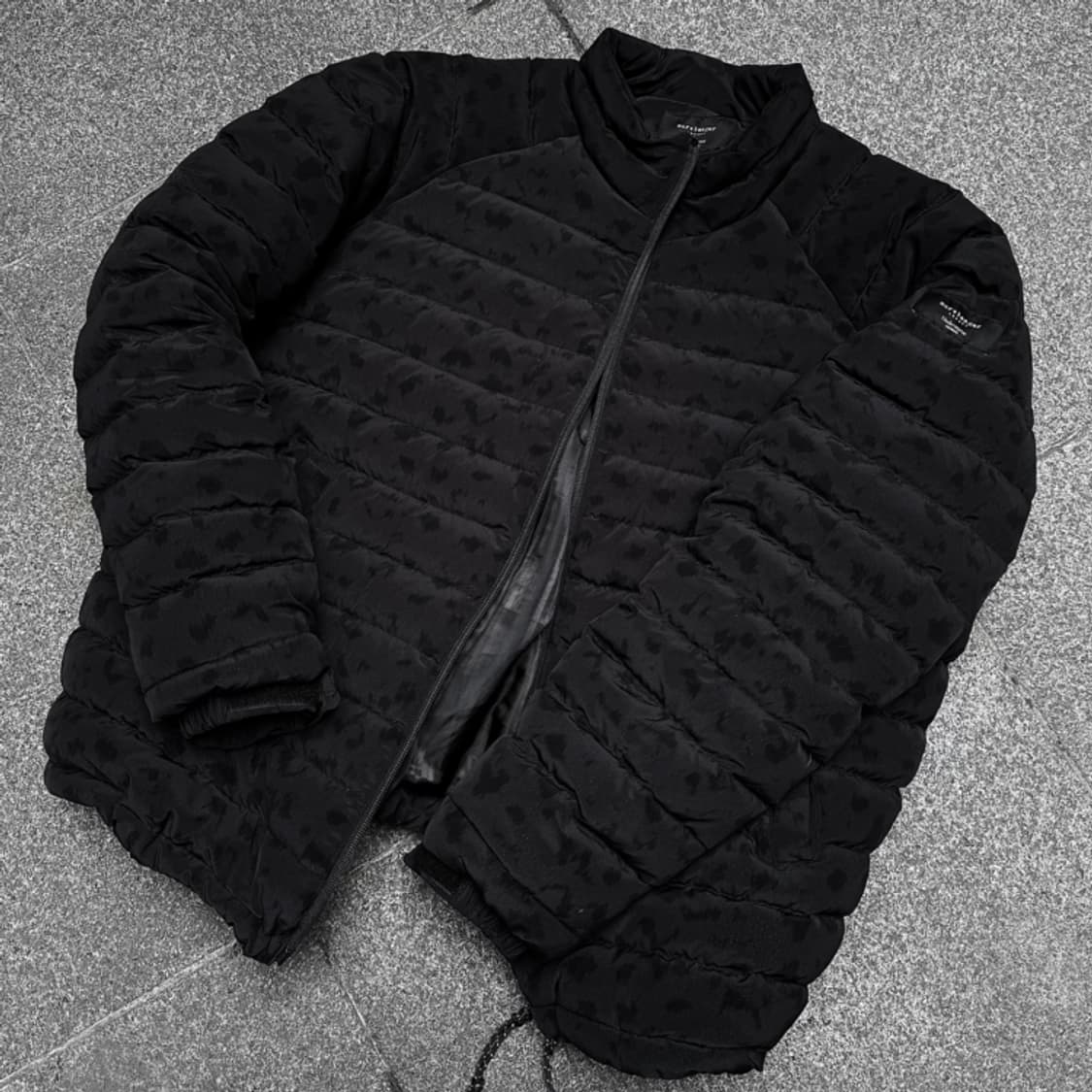 [2] murslanger 호피 슬림 푸퍼 패딩 상품이미지1