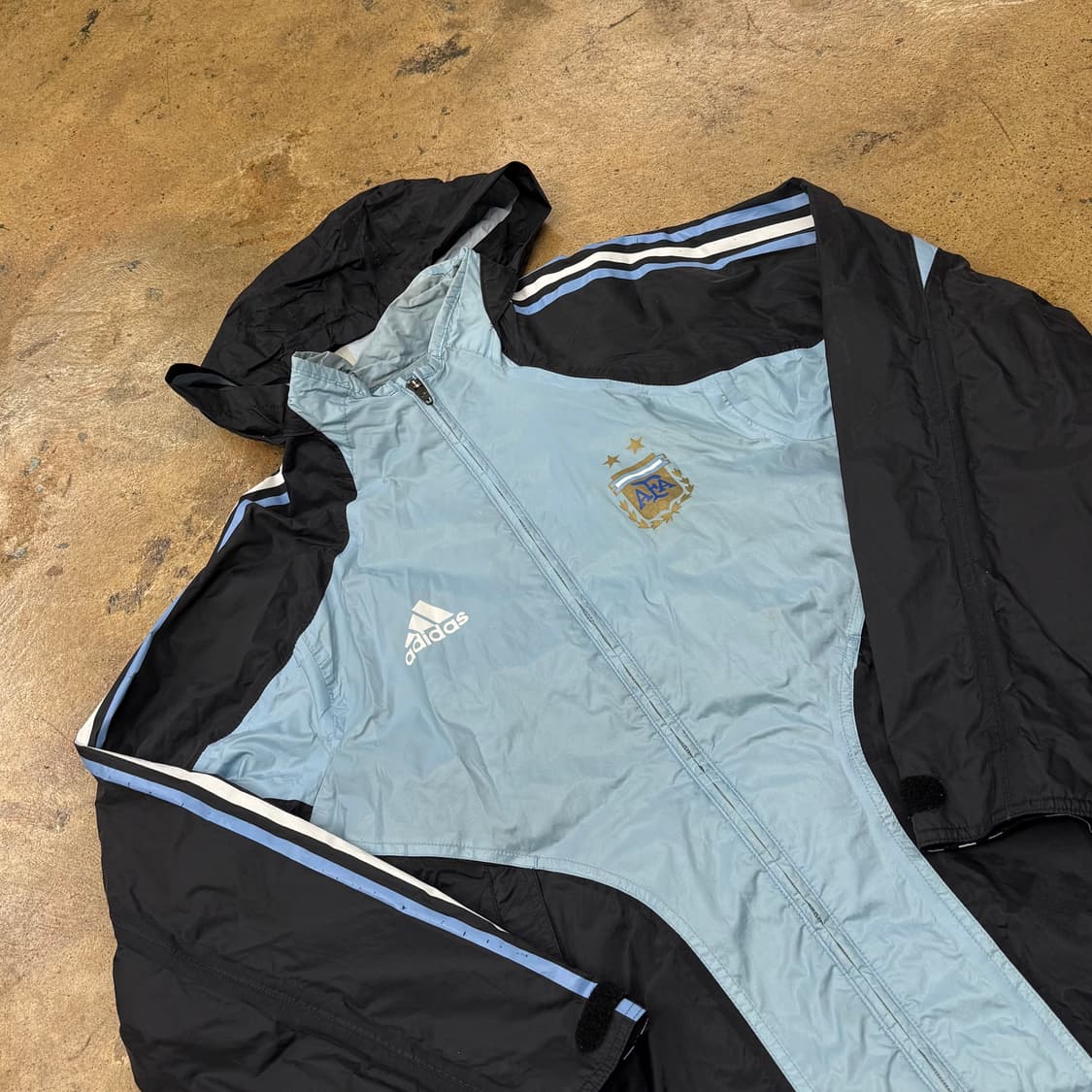 [정품/100] 아디다스 아르헨티나 바람막이 자켓 b19 상품이미지1