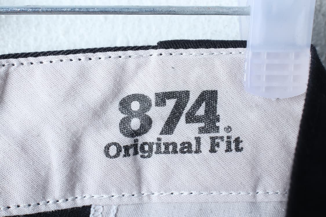 (3XL) 디키즈 면바지 팬츠 빅사이즈 874 블랙 올드스쿨-P9766 상품이미지6