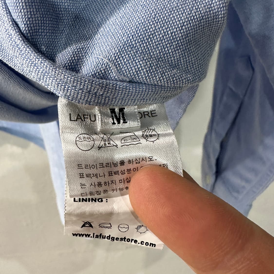 라퍼지스토어 오버핏 셔츠 남방 100 상품이미지4