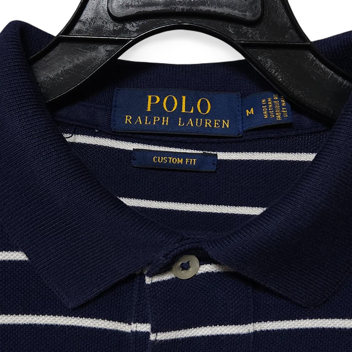 POLO 폴로 스트라이프 반팔 카라티 100 상품이미지3