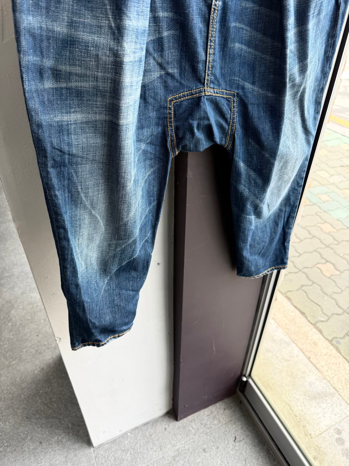 33/ 알써틴 R13 2000AW 데님 배기팬츠 상품이미지5