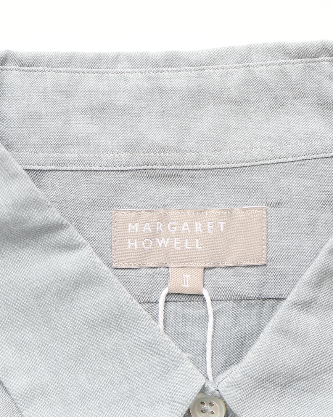 마가렛호웰 MARGARET HOWELL Washed Half Shirt 상품이미지7