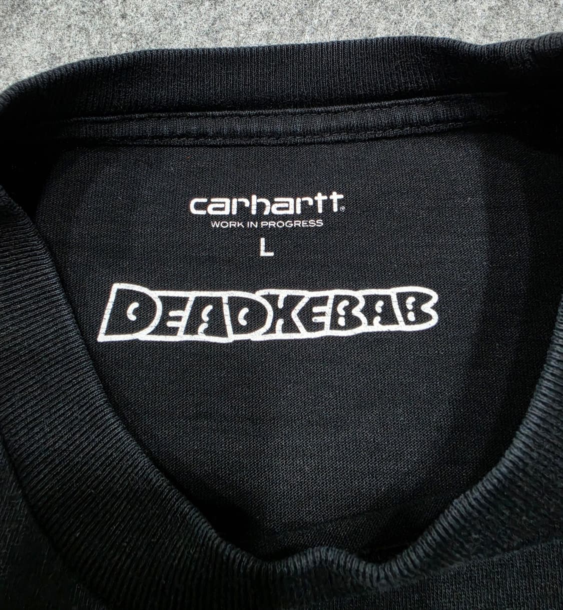 칼하트 WIP x 데드케밥 협업 워킹 온 잇 반팔티 L 상품이미지4