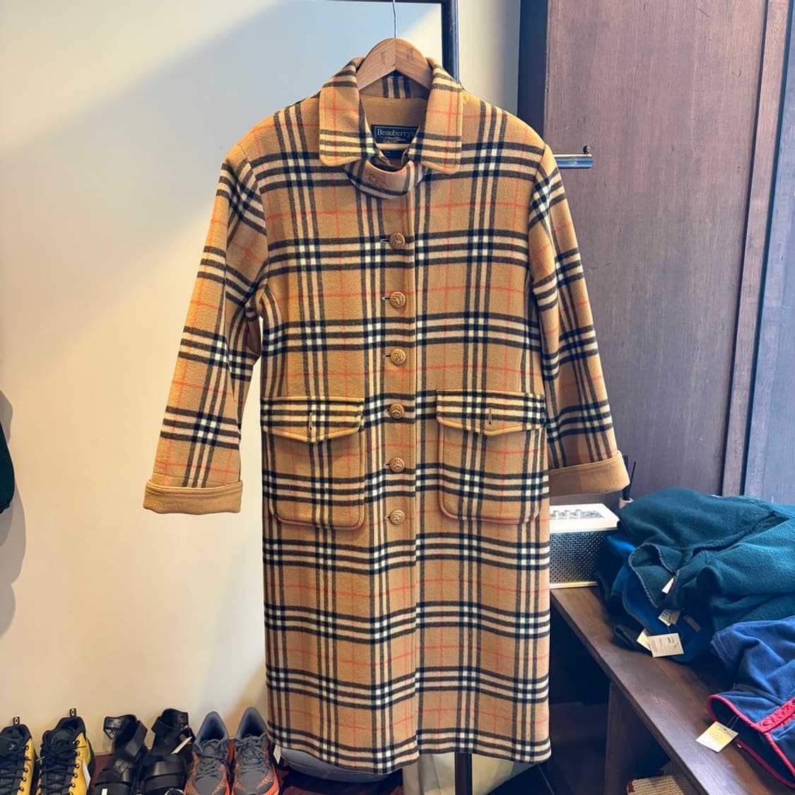 15765 - 버버리 노바 체크 실크 코트 (WASHABLE SILK 1 상품이미지2