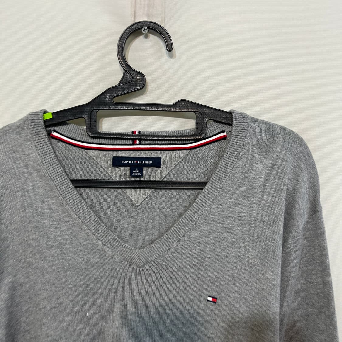타미힐피거 남성 니트 XL 그레이 상품이미지2