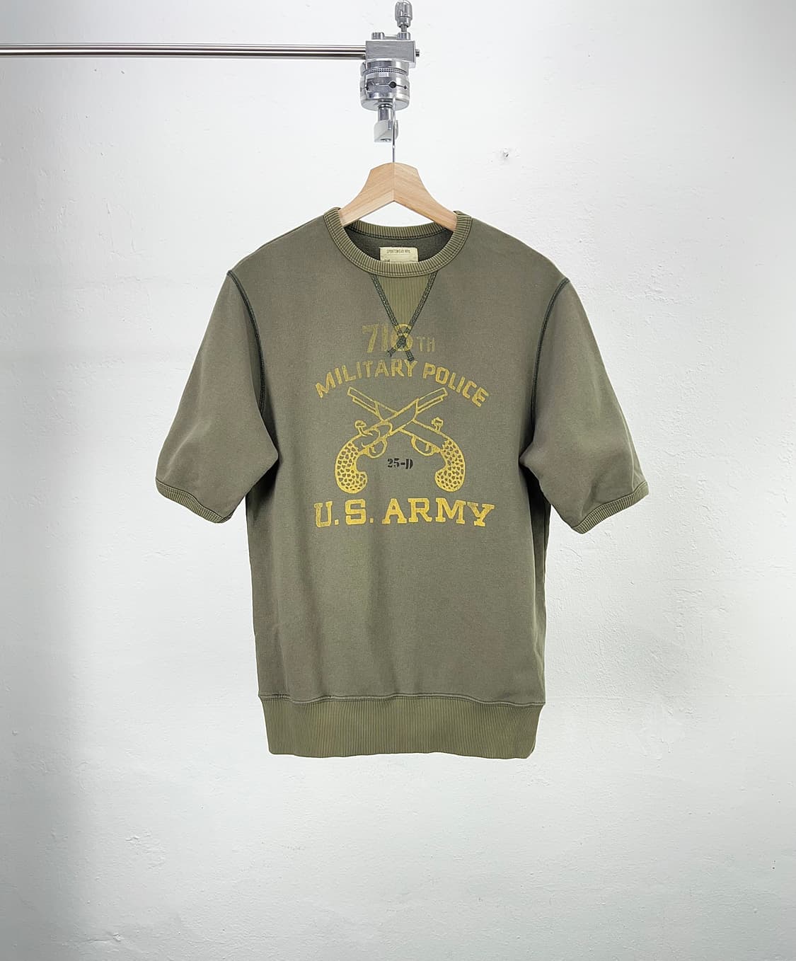 스포츠웨어 MFG US ARMY 하프 스웻 셔츠 상품이미지1
