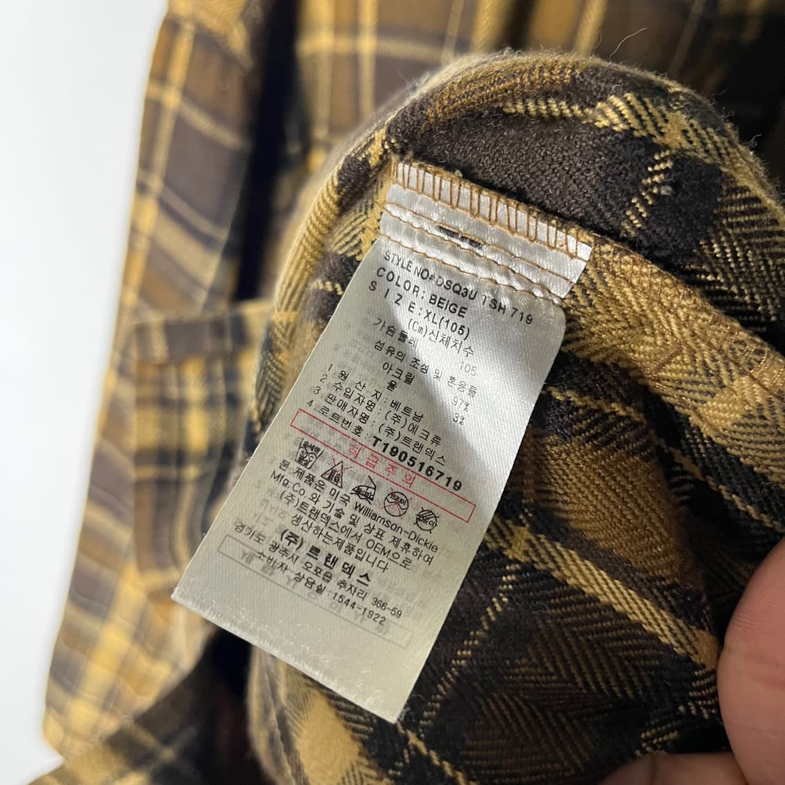 [Dickies] 디키즈 플란넬 아웃도어 셔츠 상품이미지6