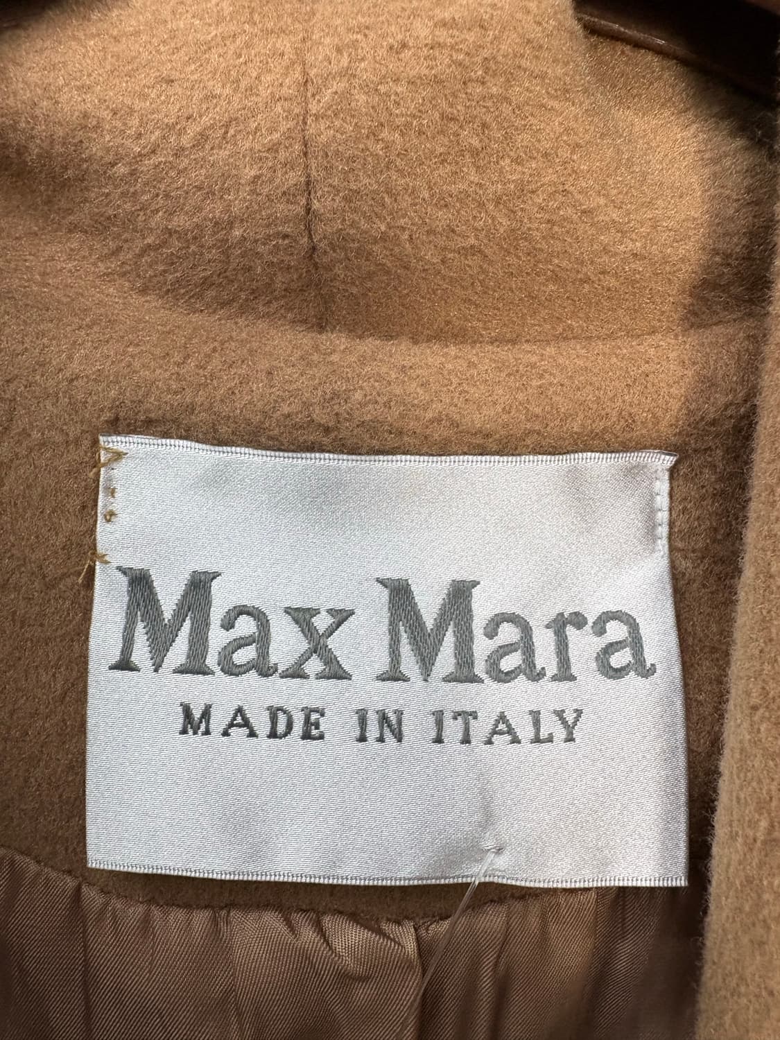 막스마라 카멜 캐시미어 코트 A3472 상품이미지7