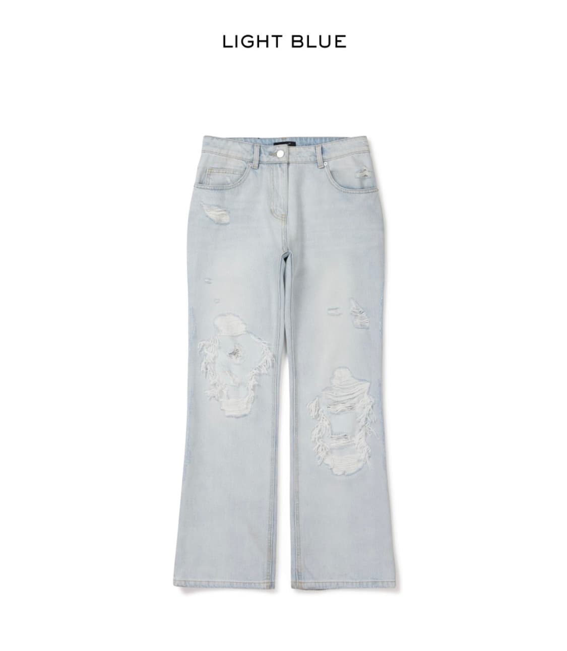 LCDC 워시드 팬츠 DISTRESSED WASHED DENIM 상품이미지2
