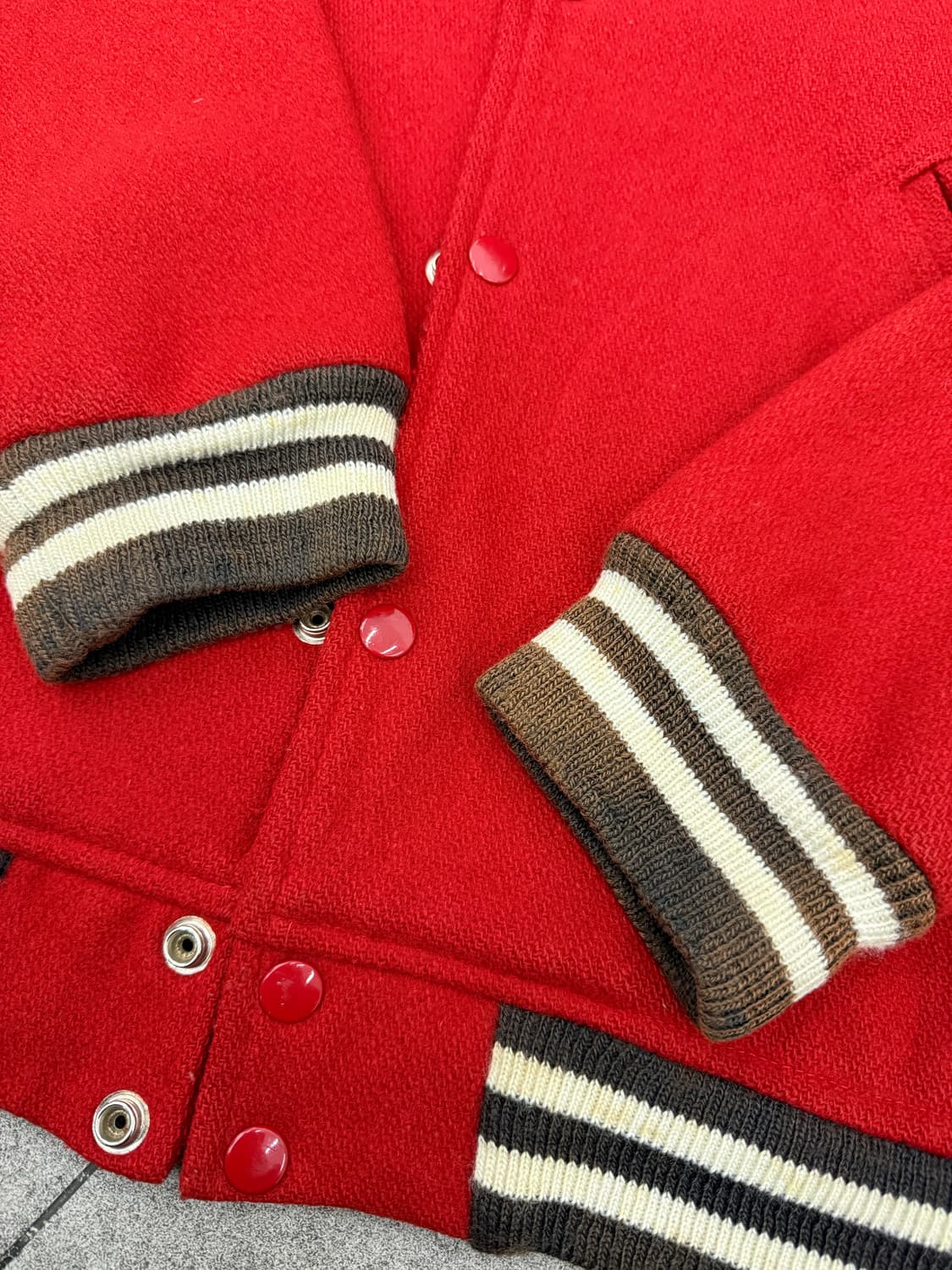 M)슈프림 00‘s 뉴욕 울 바시티자켓 스타디움점퍼 상품이미지10